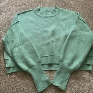 Free People Easy Street Cropped Sweater